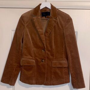 RACHEL ROY TAN CORDUROY BLAZER MEDIUM